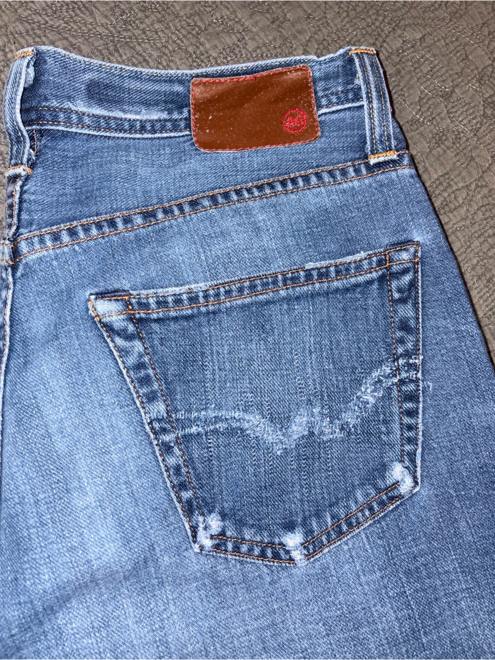 AG ADRIANO GOLDSCHMIED THE FILLMORE BOOTCUT FLAR JEANS WOMANS 32 MADE IN USA Y2K - Picture 12 of 13